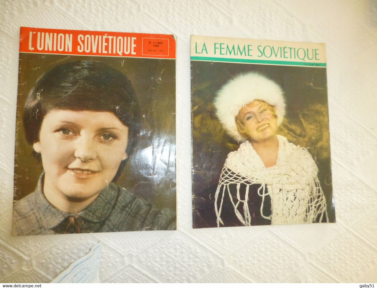 La Femme Soviétique Et L'Union Soviétique, N°4 1982, Lot De 2 Revues ; REV04 - Informaciones Generales