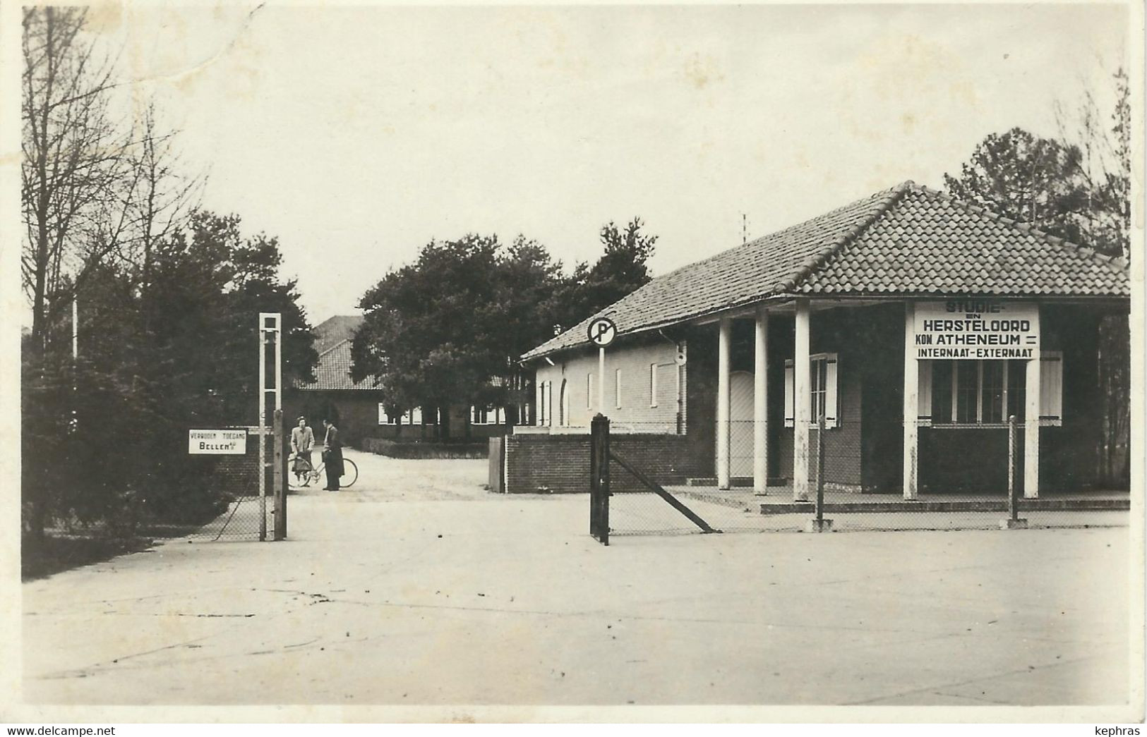 KEERBERGEN : Kon. Atheneum School - RARE VARIANTE - Keerbergen