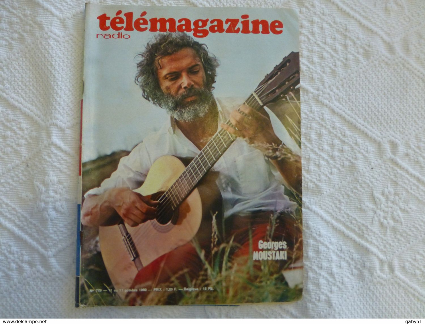 Télémagazine Octobre 1969, Georges Moustaki ; REV04 - Informations Générales