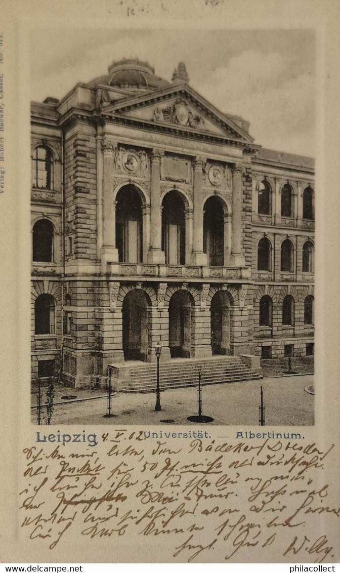 Leipzig // Universitat - Albertinum 1902 - Leipzig