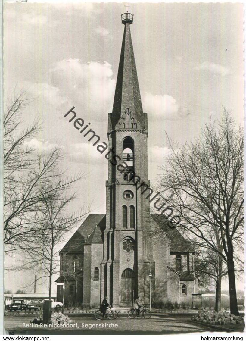 Berlin - Reinickendorf - Segenskirche - Foto-Ansichtskarte - Verlag Kunst Und Bild Berlin - Reinickendorf