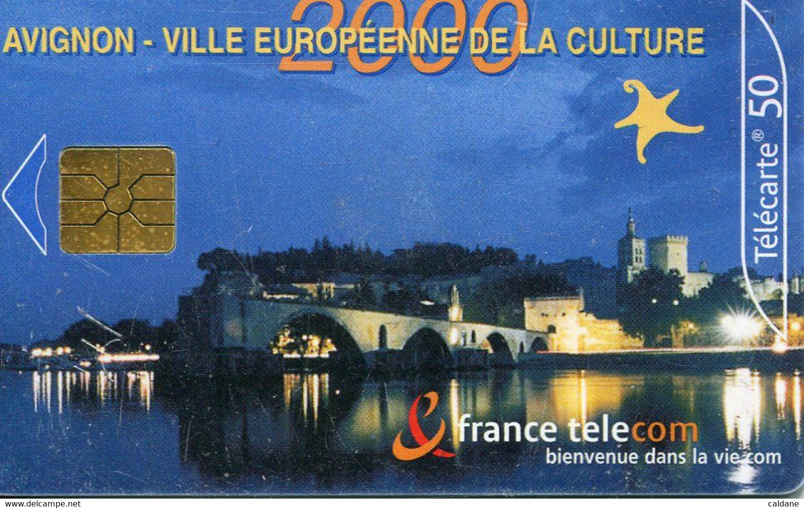 TELECARTE  France Telecom  50 UNITES.    1.000.000.  EX. - Kultur