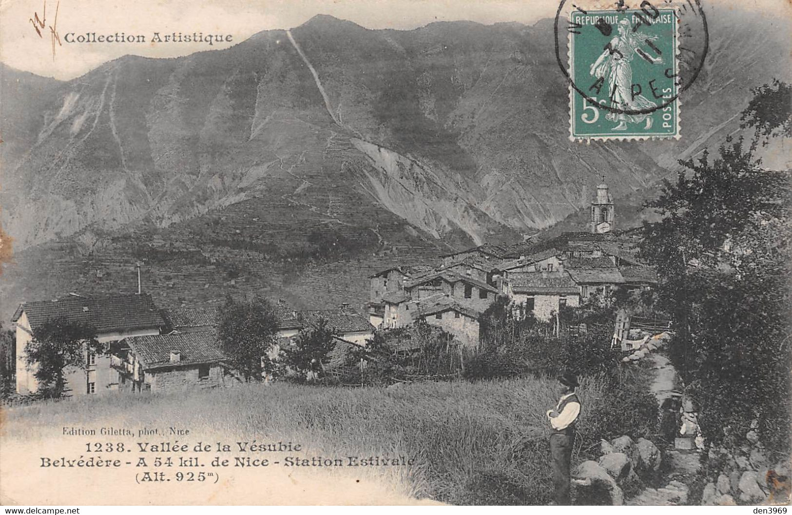 BELVEDERE - Vue D'ensemble - Vallée De La Vésubie - Belvédère