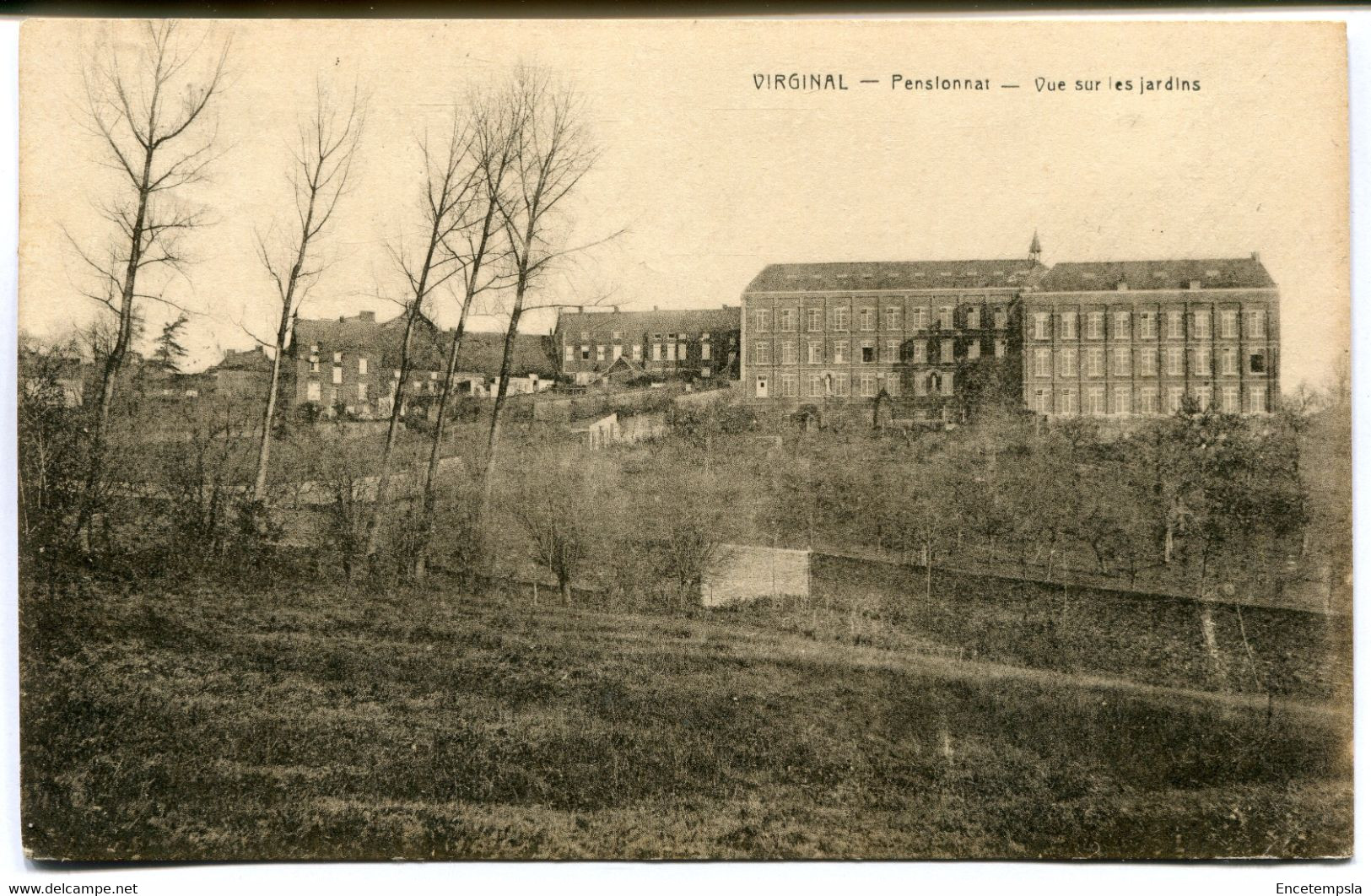 CPA - Carte Postale - Belgique - Virginal - Pensionnat - Vue Sur Les Jardins - 1929 (DO17143) - Ittre