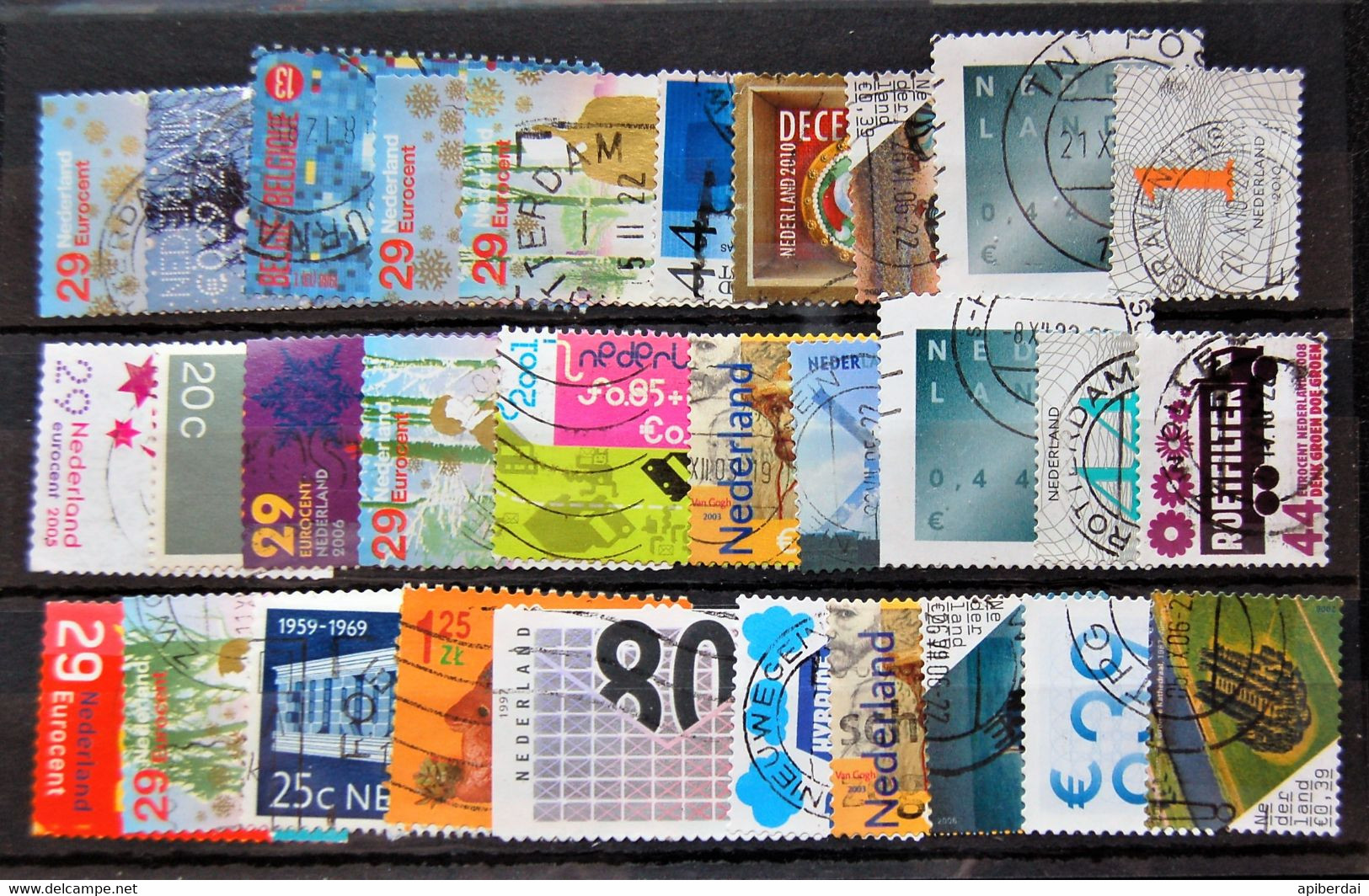 Nederland Pays Bas - Small Batch Of 30 Stamps Used XX - Colecciones Completas