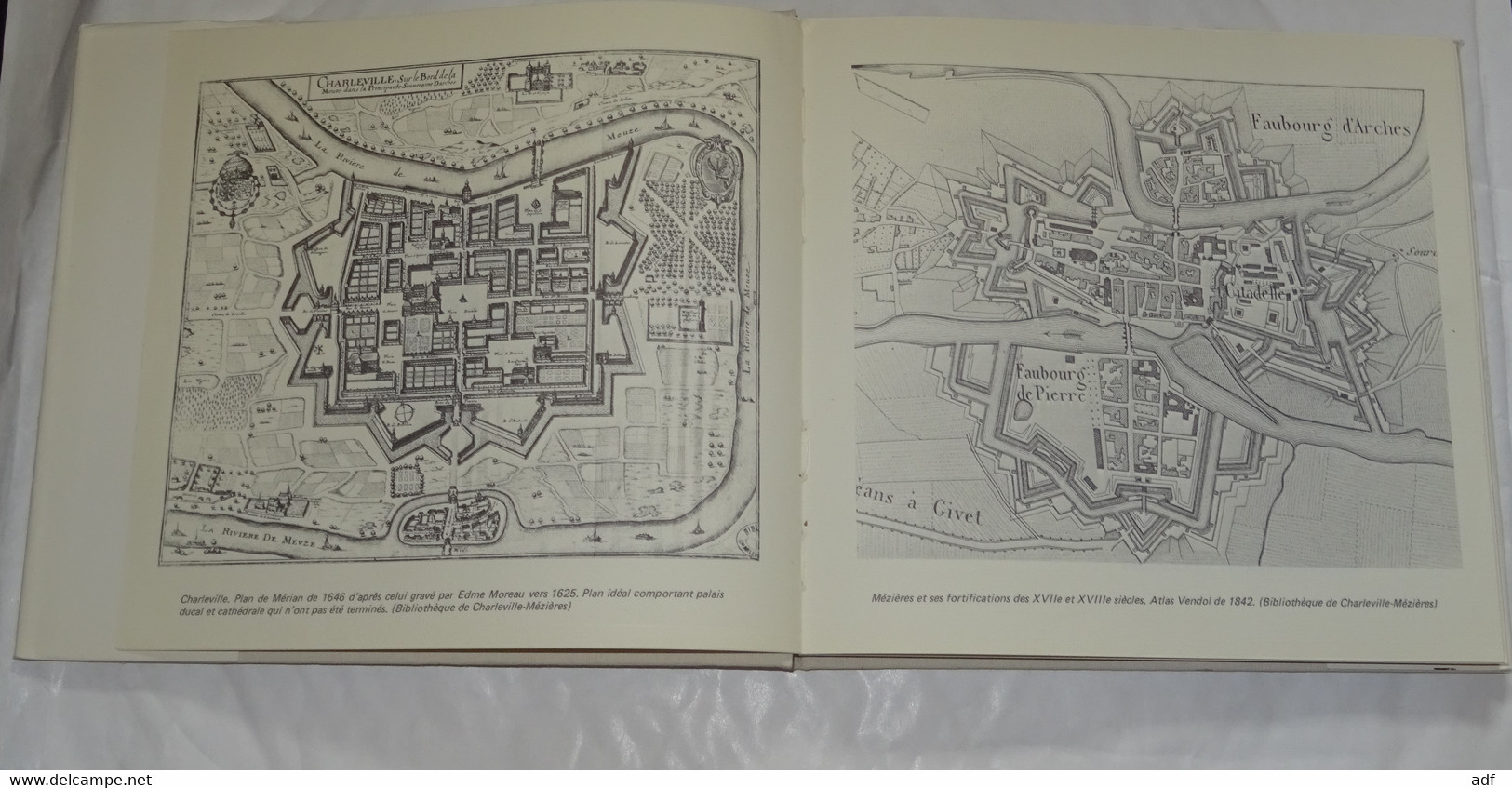 LIVRE CHARLEVILLE MEZIERES DE STEPHANE TAUTE, 1972 - Champagne - Ardenne