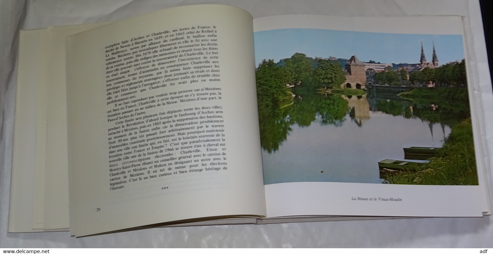 LIVRE CHARLEVILLE MEZIERES DE STEPHANE TAUTE, 1972 - Champagne - Ardenne