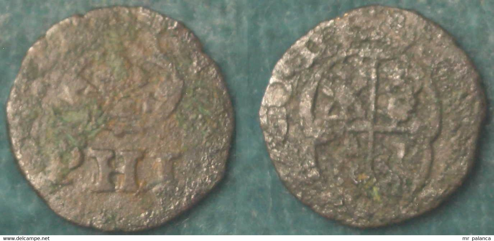 M_p> Milano - Filippo IV - Quattrino O Terlina - Circa 0,7 Grammi - Lombardie-Vénétie