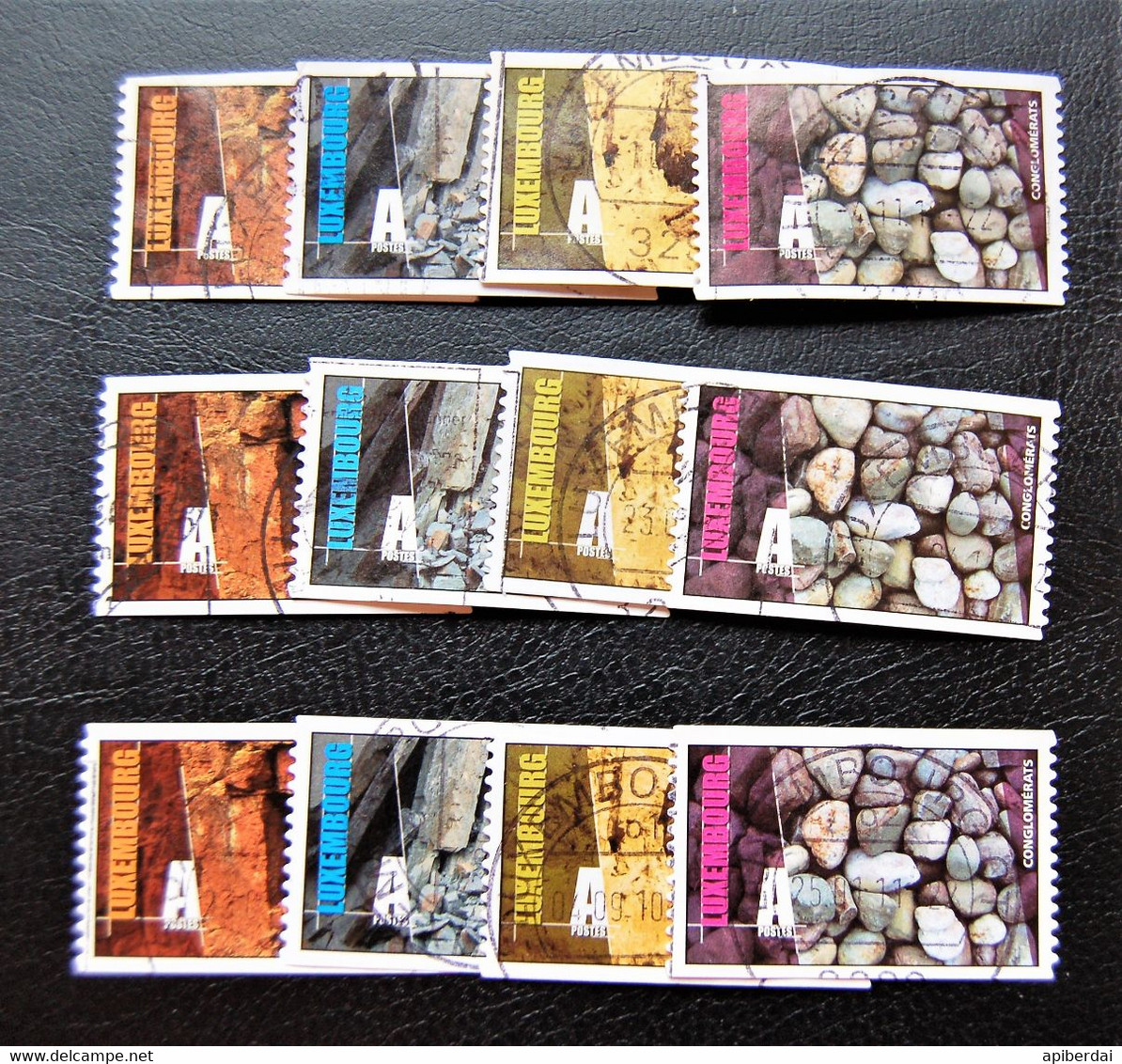 Luxembourg - 3 Series A 2005 "colours Of Luxemburg" Oblitérés - Used Stamps