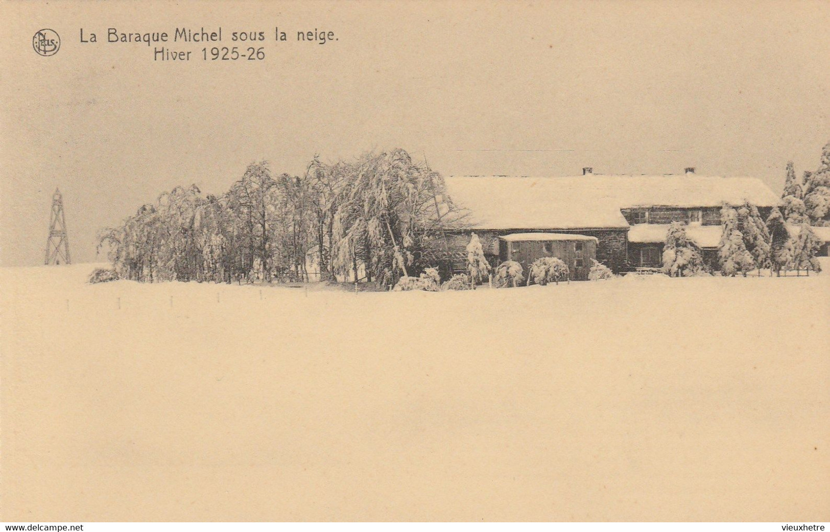 Région MALMEDY  WAIMES  HAUTES FAGNES   MONT RIGI   BARAQUE MICHEL - Weismes