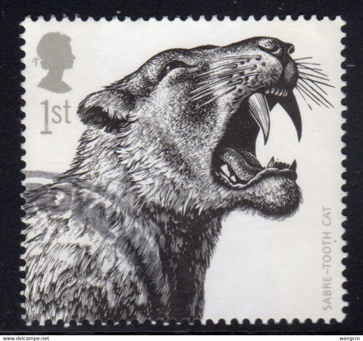 GB 2006 SG2615 (1st) Ice Age Animals - Sabre-tooth Cat Used - Sonstige & Ohne Zuordnung