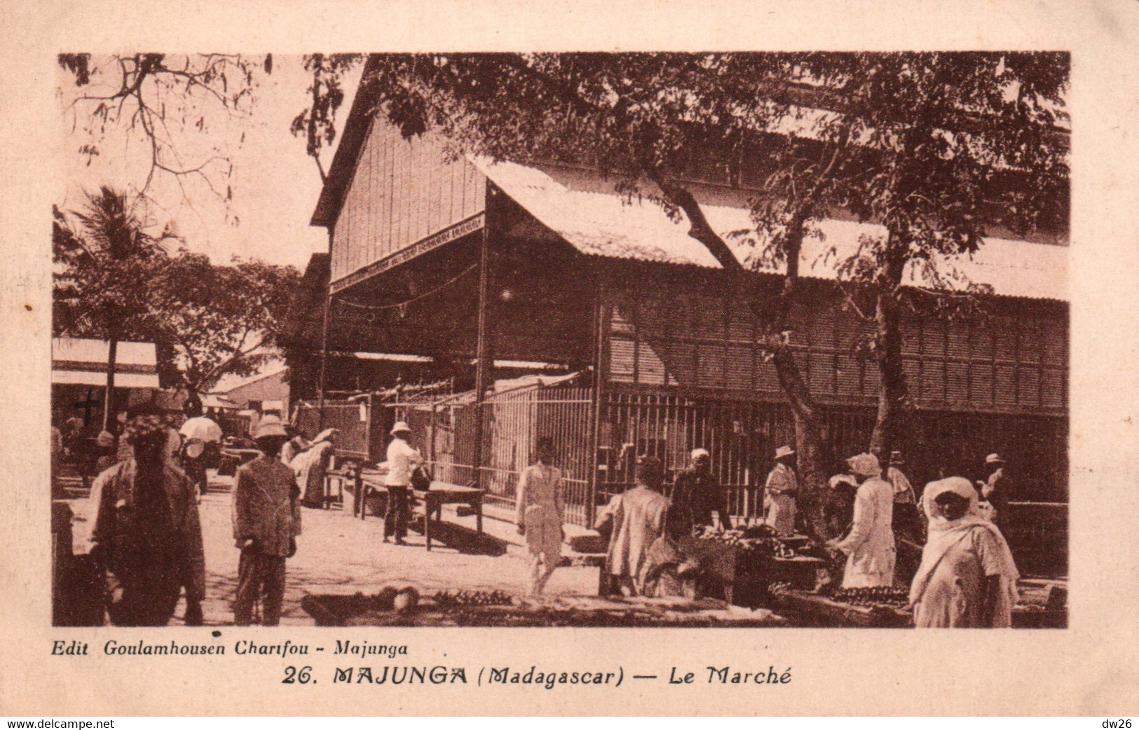 Madagascar - Majunga: Le Marché - Photo G. Charifou - Carte N° 26 - Africa