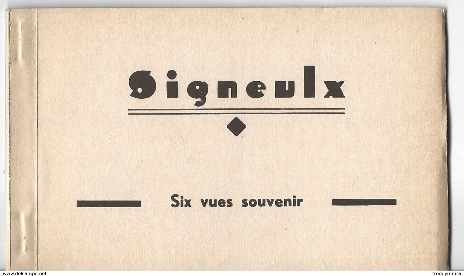 Signeulx: Carnet Avec Six Vues Souvenir - Musson