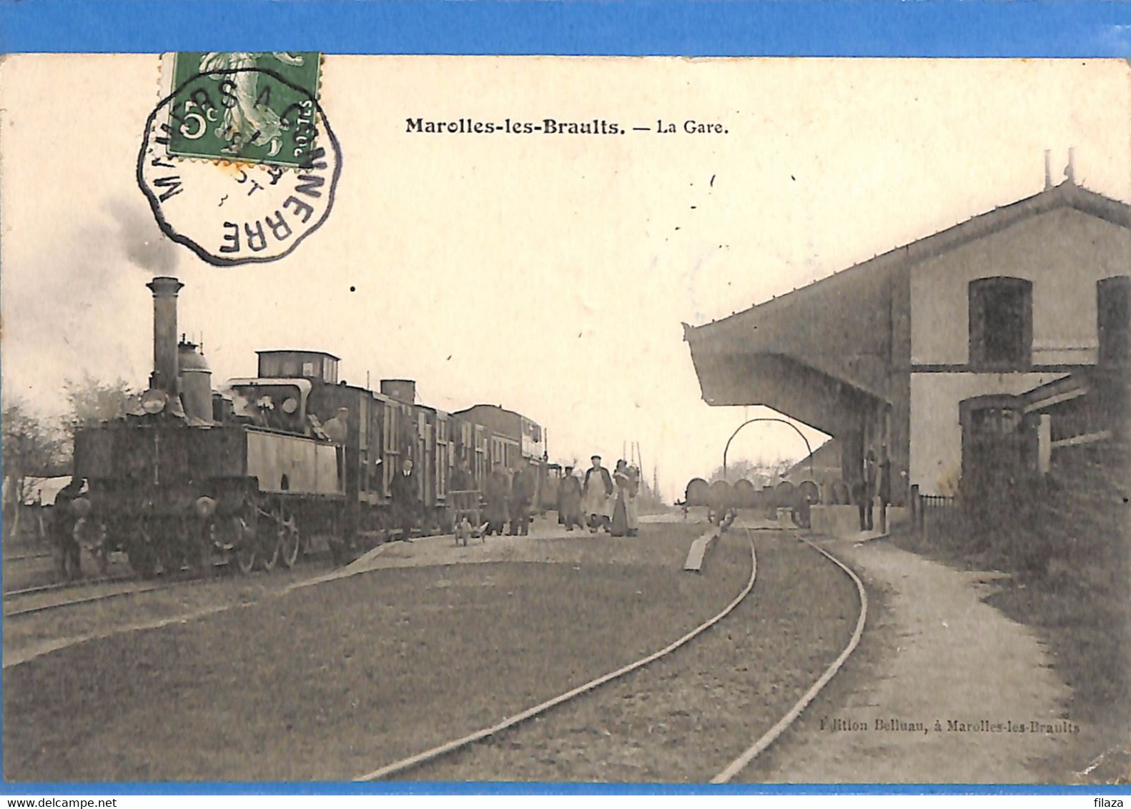 72 - Sarthe - Marolles Les Braults - La Gare  (N4954) - Marolles-les-Braults