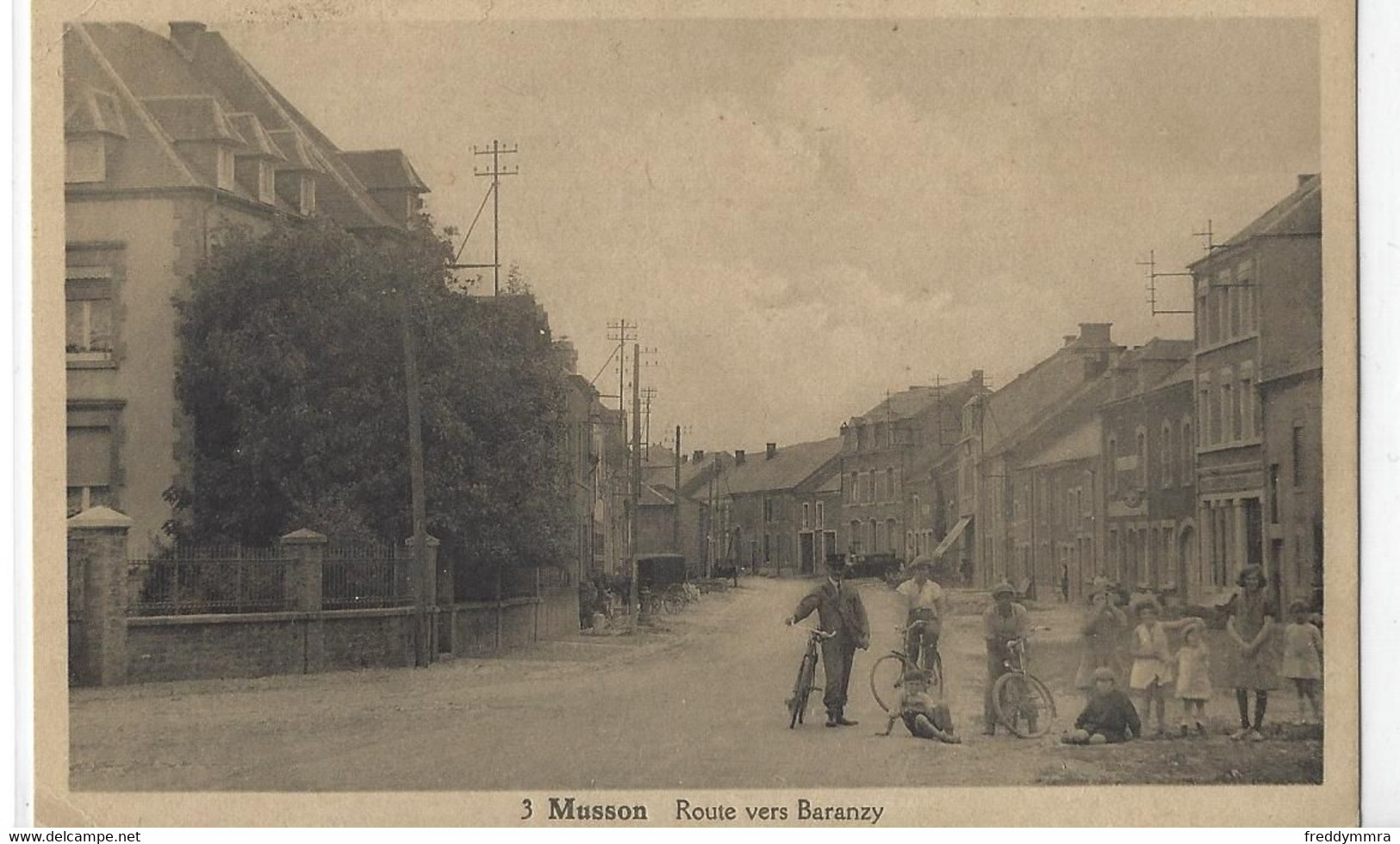 Musson: La Route Vers Baranzy (Thème: Facteur) - Musson