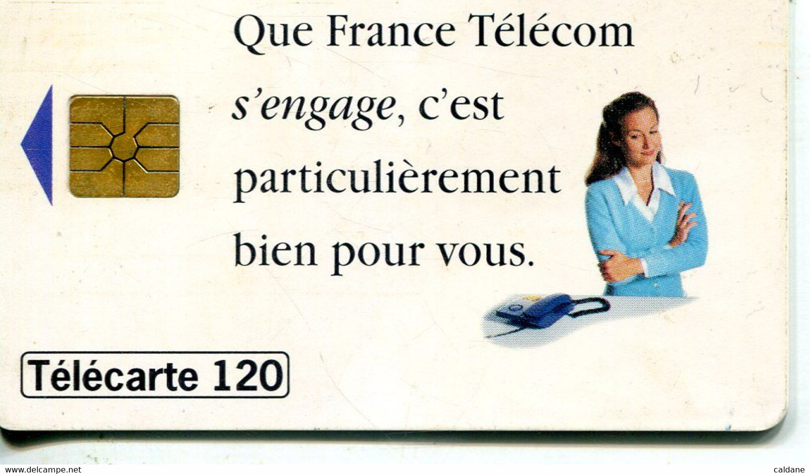 TELECARTE  France Telecom  120 UNITES.2.000.000.  EX. - Telecom