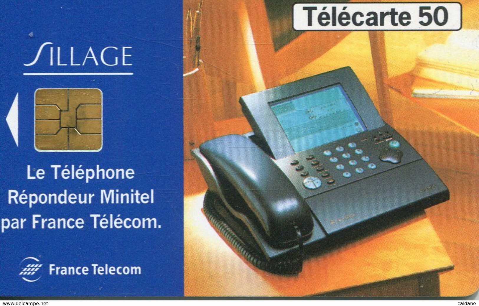 TELECARTE  France Telecom  50 UNITES.  2.000.000.  EX. - Opérateurs Télécom