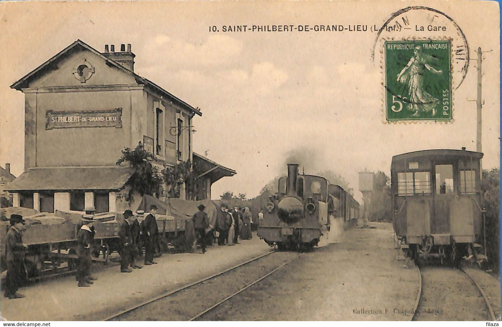 44 - Loire Atlantique - Saint Philbert De Grand Lieu - La Gare  (N4965) - Saint-Philbert-de-Grand-Lieu