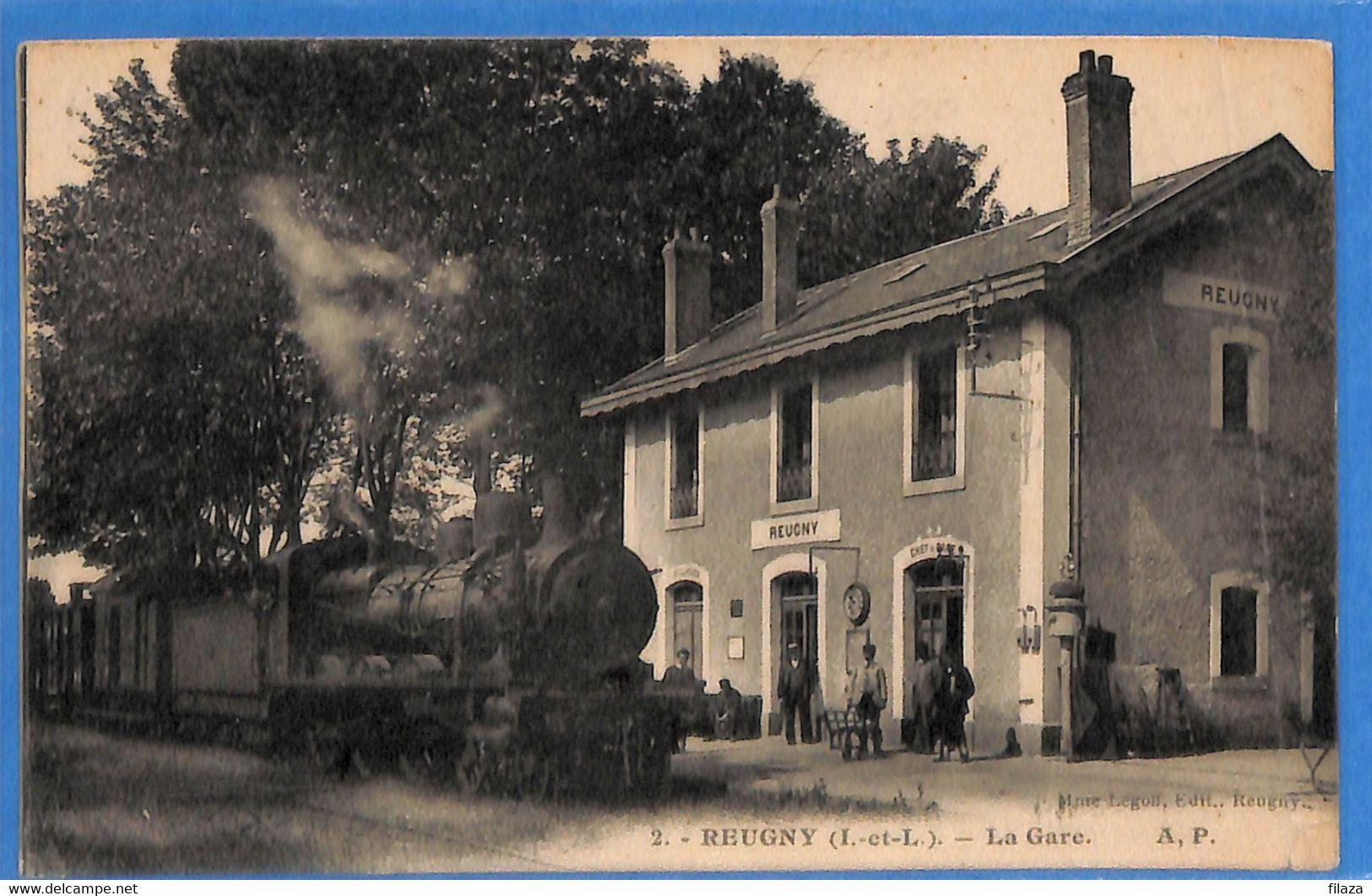 37 - Indre Et Loire - Reugny - La Gare  (N4968) - Reugny