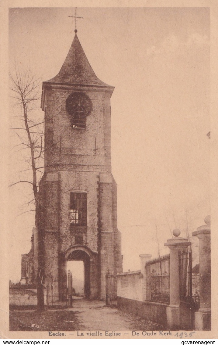 EKE   EECKE  LA VIELLE EGLISE - Nazareth