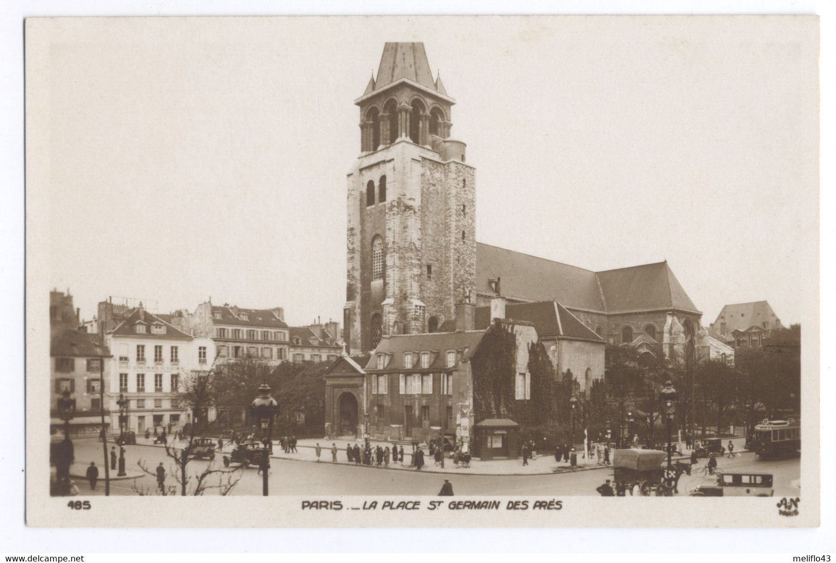 75/ CPA - Paris - La Place St Germain Des Prés - Autres & Non Classés