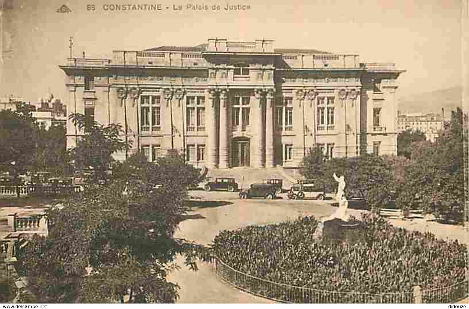 Algérie - Constantine - Le Palais De Justice - Automobiles - CPA - Voir Scans Recto-Verso - Constantine