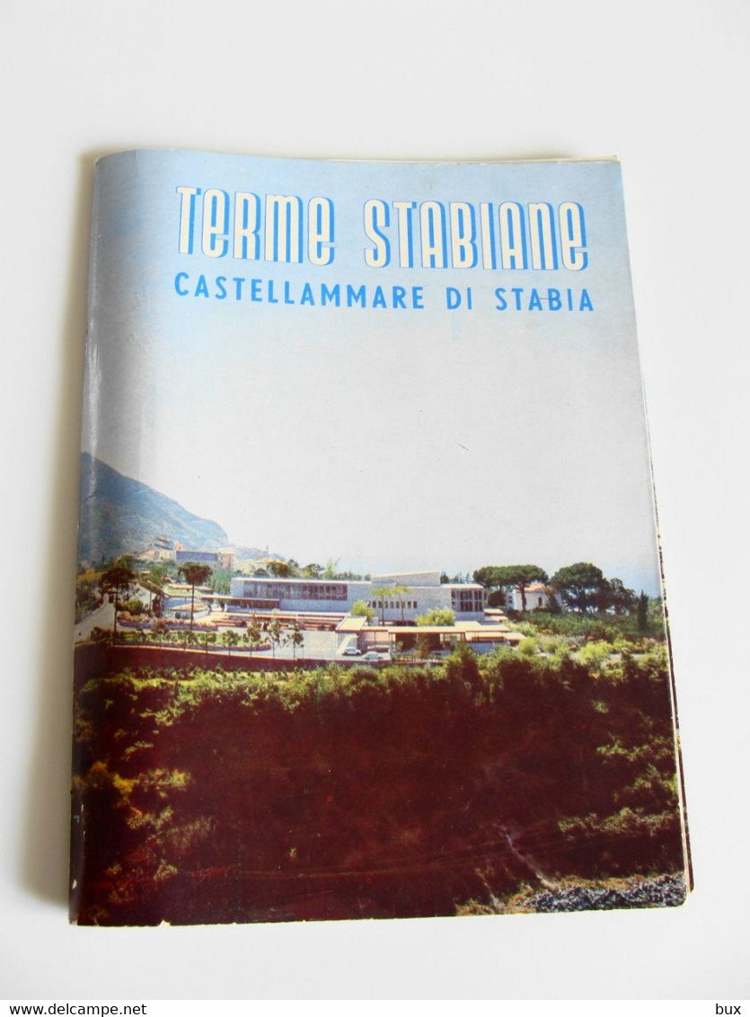 CASTELLAMMARE DI STABIA     TERME STABIANE    BROCHURE DEPLIANT  TURISMO 43 PAGINE - Turismo, Viaggi