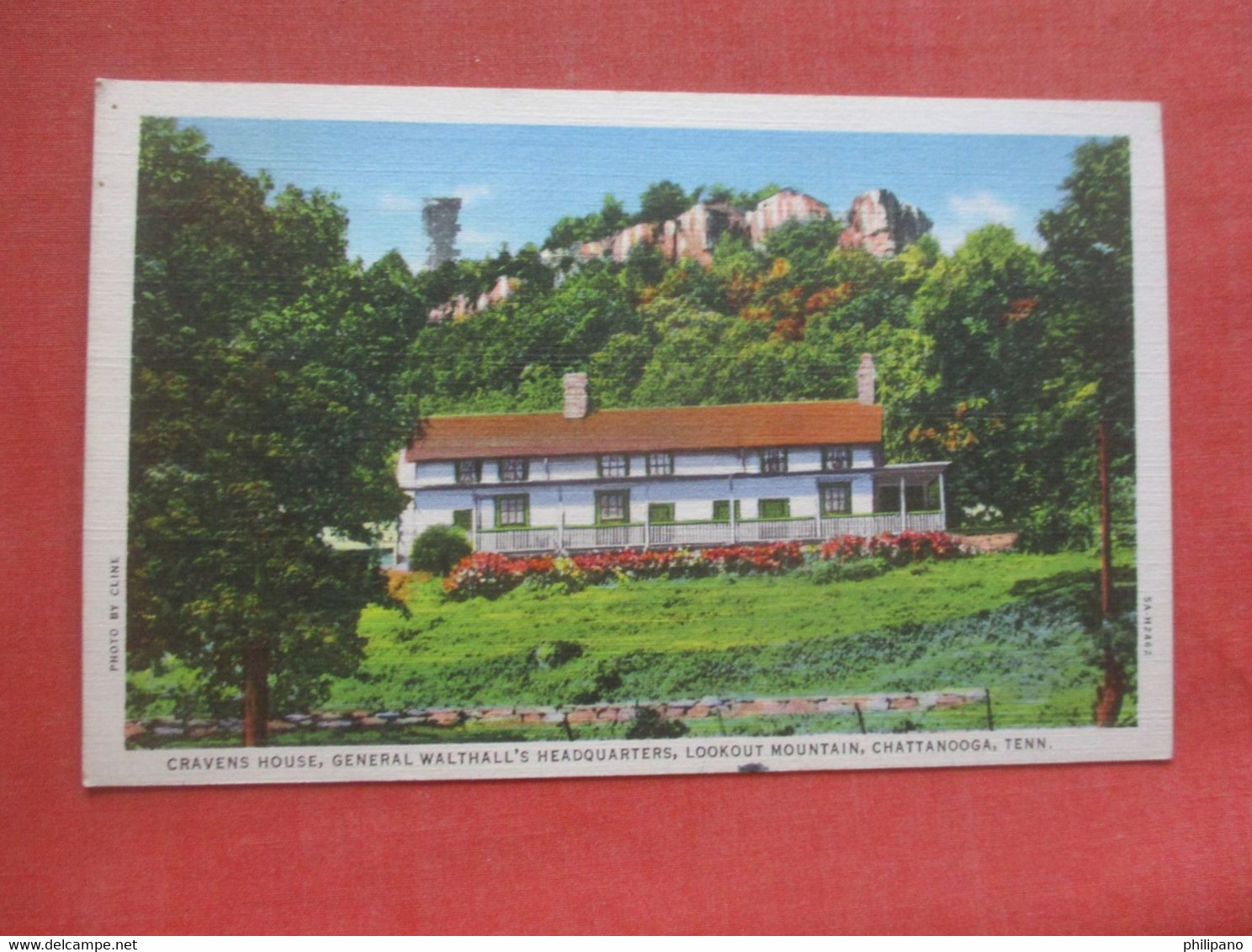 Cravens House   General Walthall's HQ  Lookout Mountain   Chattanooga Tennessee > Chattanooga       Ref  4964 - Chattanooga