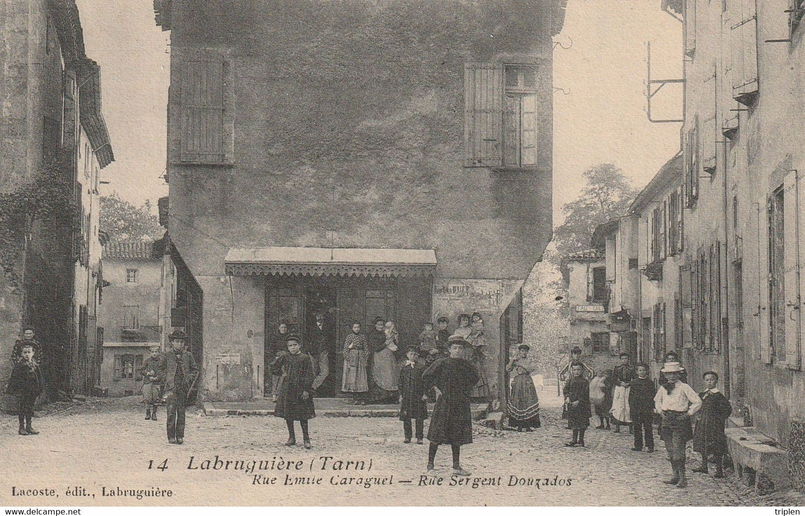 Labruguiere - Rue Emile Caraguel - Rue Sergent Douzados - Labruguière