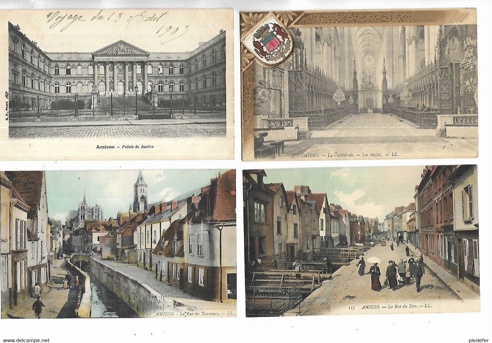 80 - Lot De 10 Cartes Postales Différentes D' AMIENS ( Somme ) - Amiens