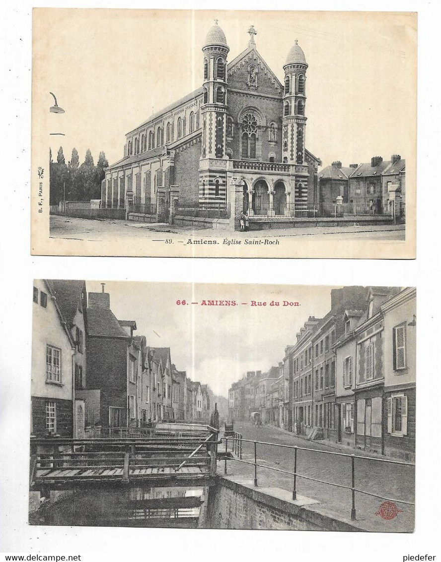 80 - Lot De 10 Cartes Postales Différentes D' AMIENS ( Somme ) - Amiens