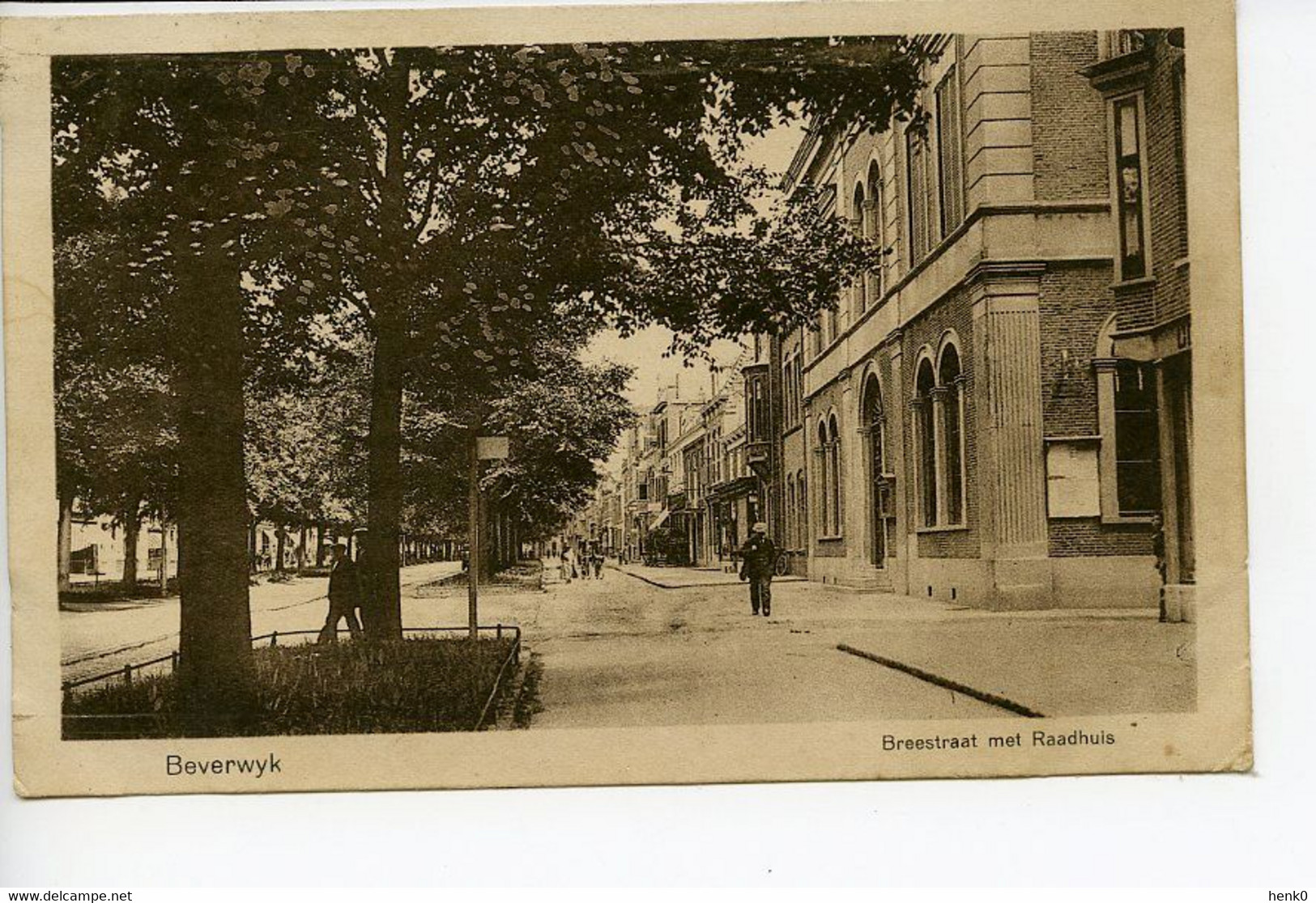 Beverwijk Breestraat Met Raadhuis 37 - Beverwijk