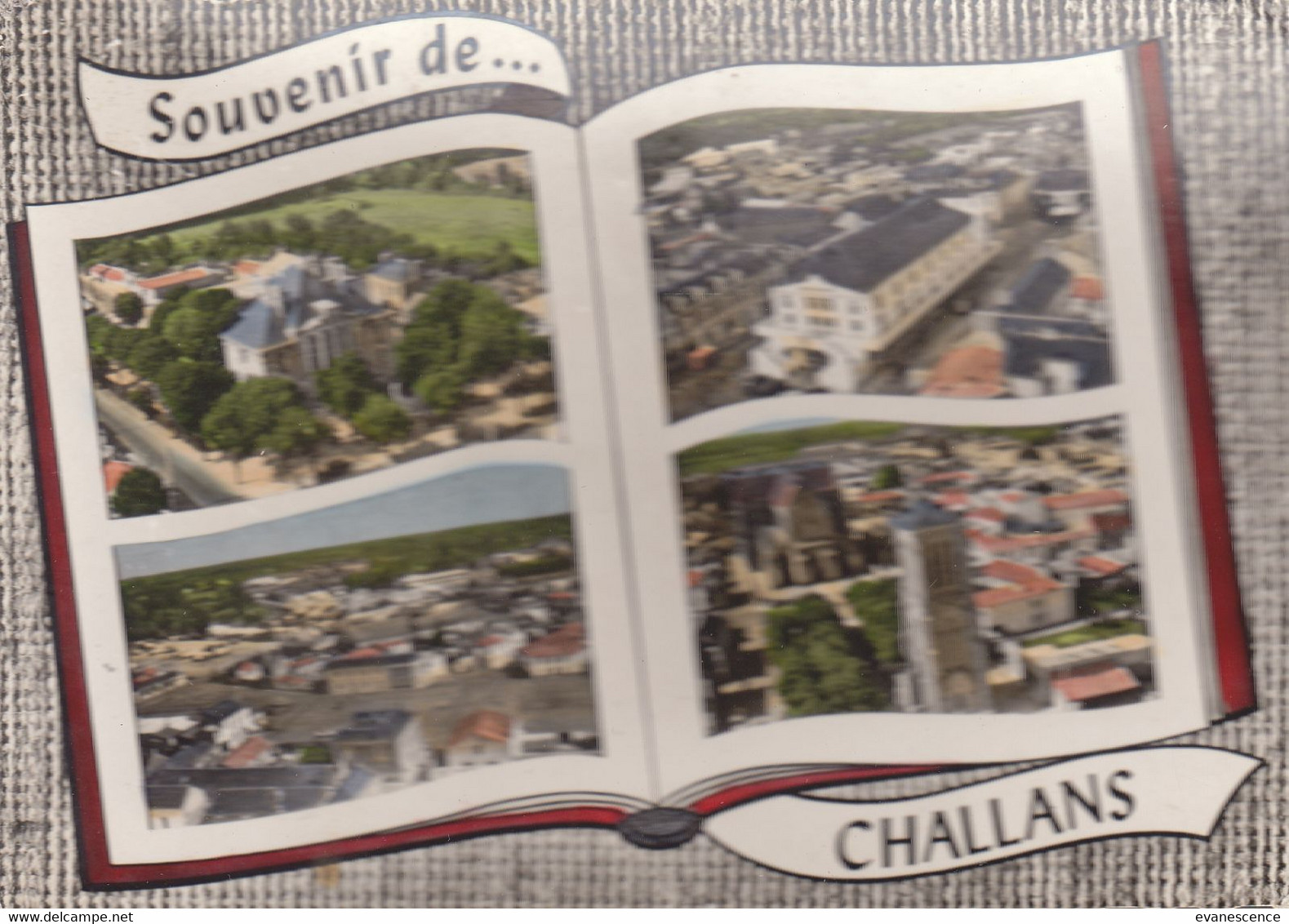 85 : Challans , Façon Livre Ouvert         ///  Ref.  Juin 21 - Challans