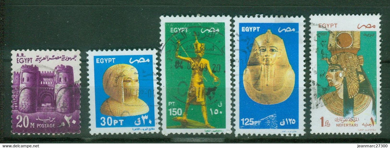 Afrique - EGYPTE - Yt Poste  918 1729 1734 1733 1600  LIQUIDATION Oblitérés - Usati