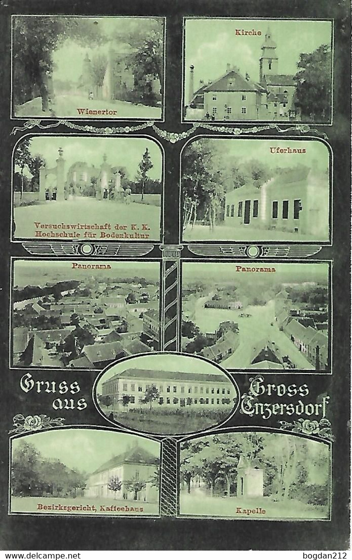 1918 - GROSS ENZERSDORF ,  Gute Zustand, 2 Scan - Gänserndorf