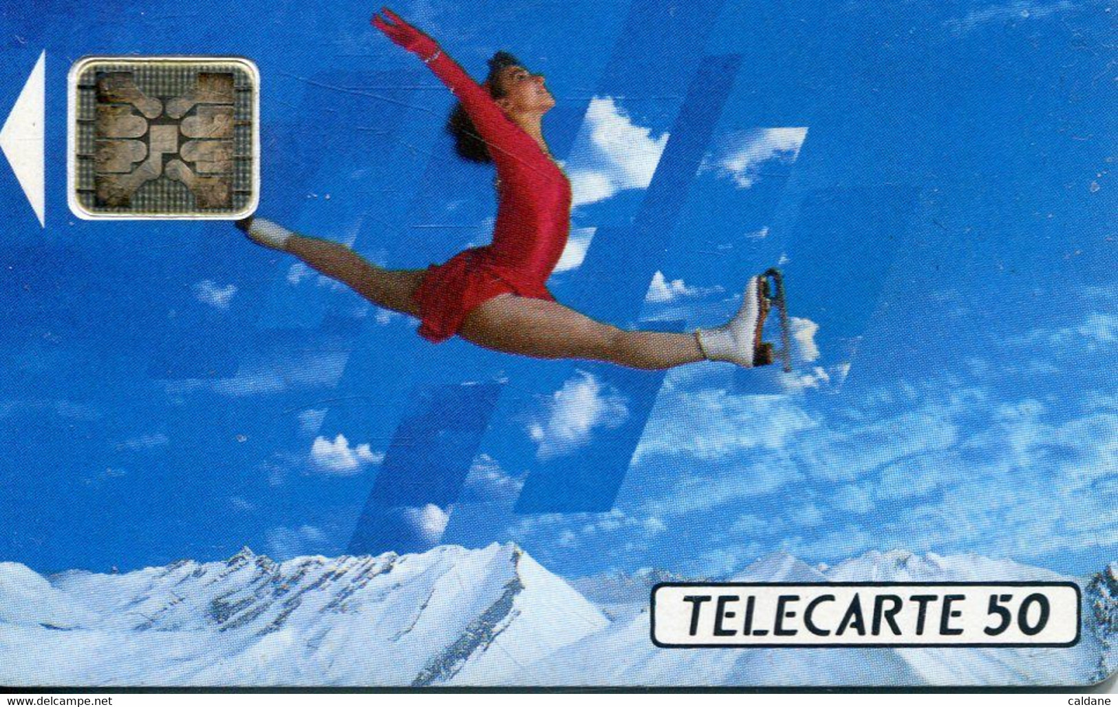 TELECARTE  France Telecom 50  UNITES.  .4.000.000.  EX. - Giochi Olimpici