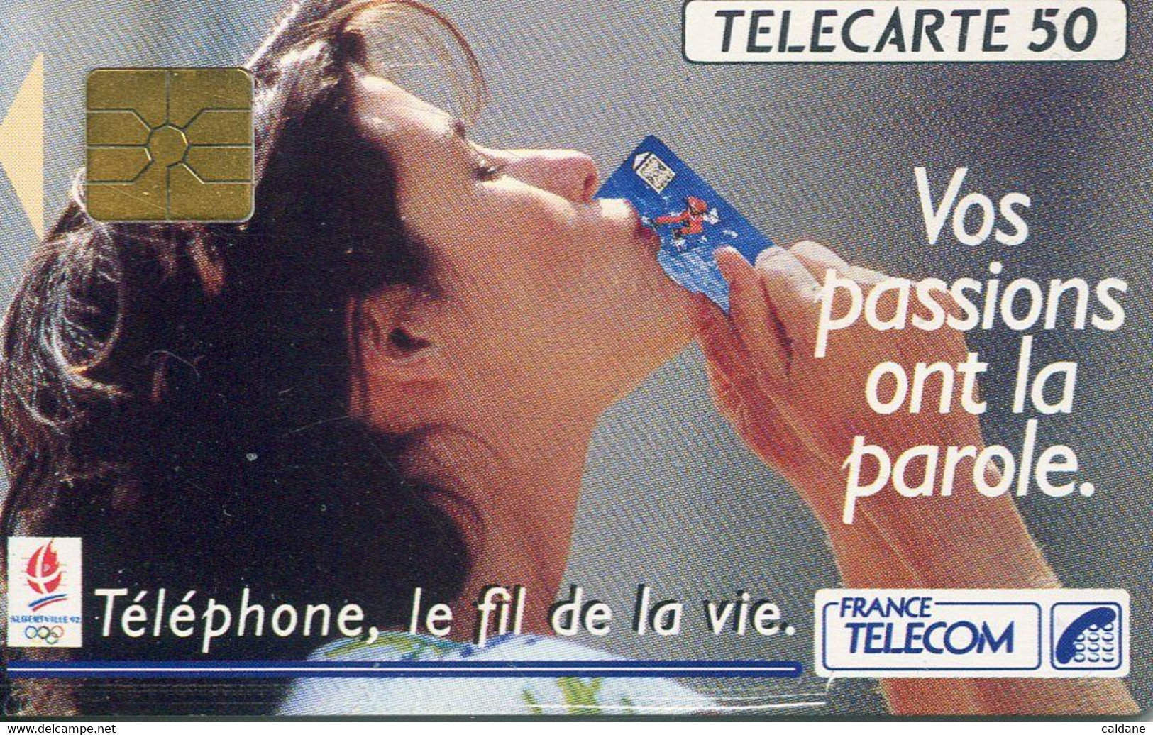 TELECARTE  France Telecom 120 UNITES.  .1.000.000.  EX. - Telecom