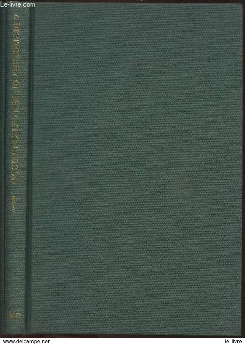 A Dictionary Of True Etymologies - Room Adrian - 1986 - Diccionarios