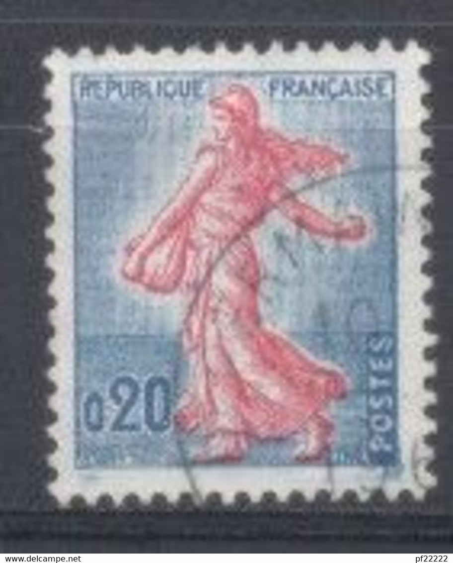 France, 1959, Yvert Tellier 1233,oblitéré - 1959-1960 Marianne (am Bug)