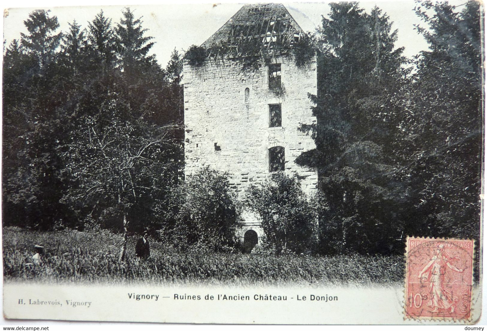 RUINES DE L'ANCIEN CHÂTEAU - LE DONJON - VIGNORY - Vignory