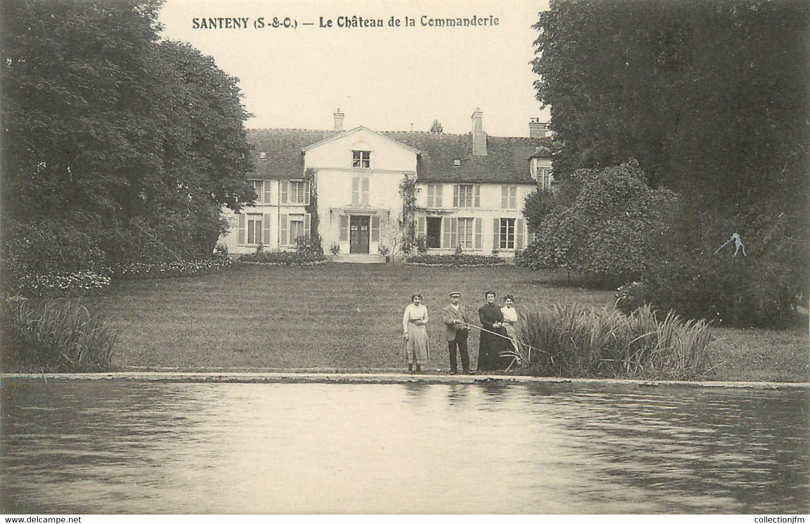 / CPA FRANCE 94 "Santeny, Le Château De La Commanderie" - Santeny