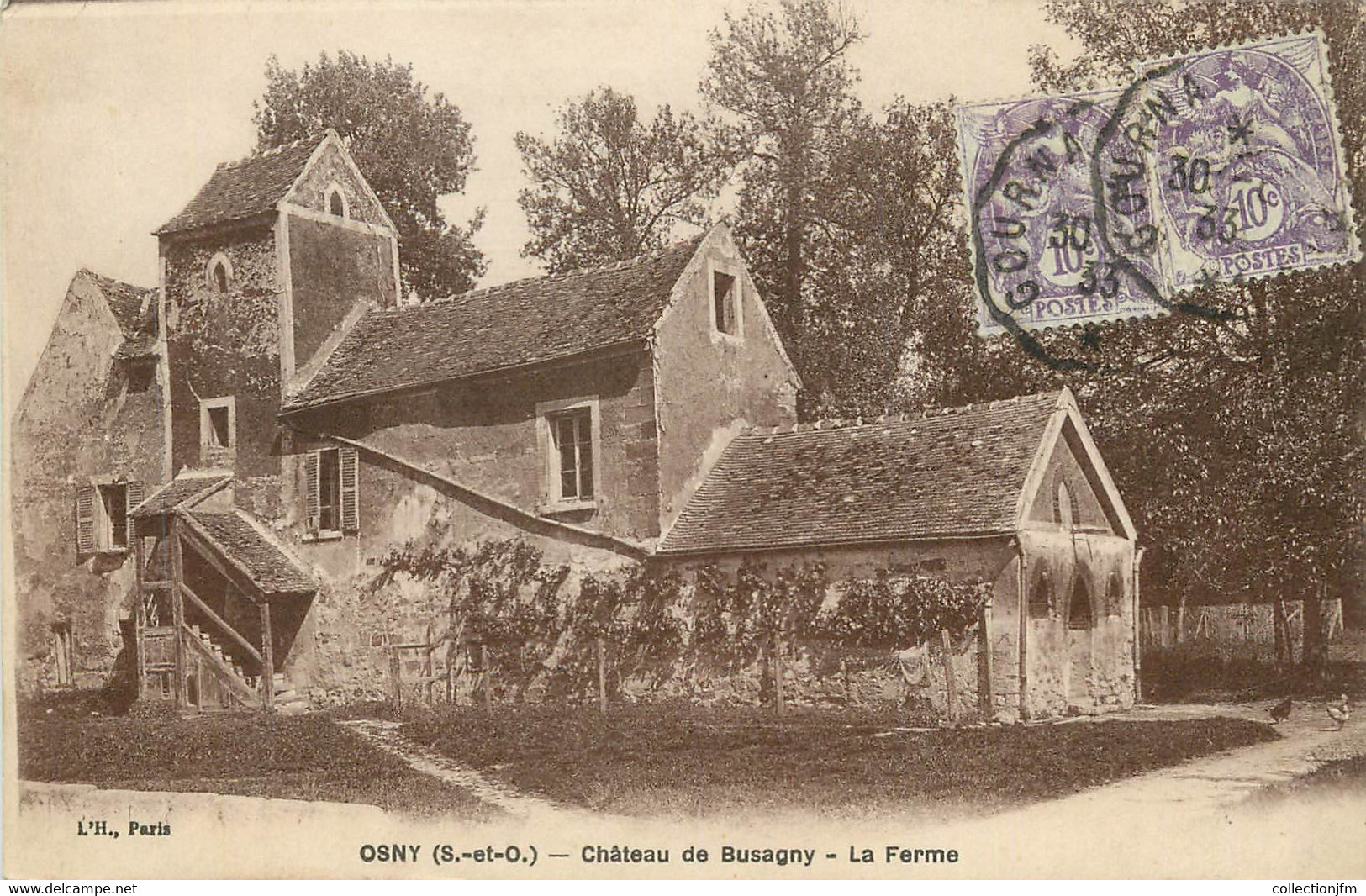 / CPA FRANCE 95 "Osny, Château De Busagny, La Ferme" - Osny