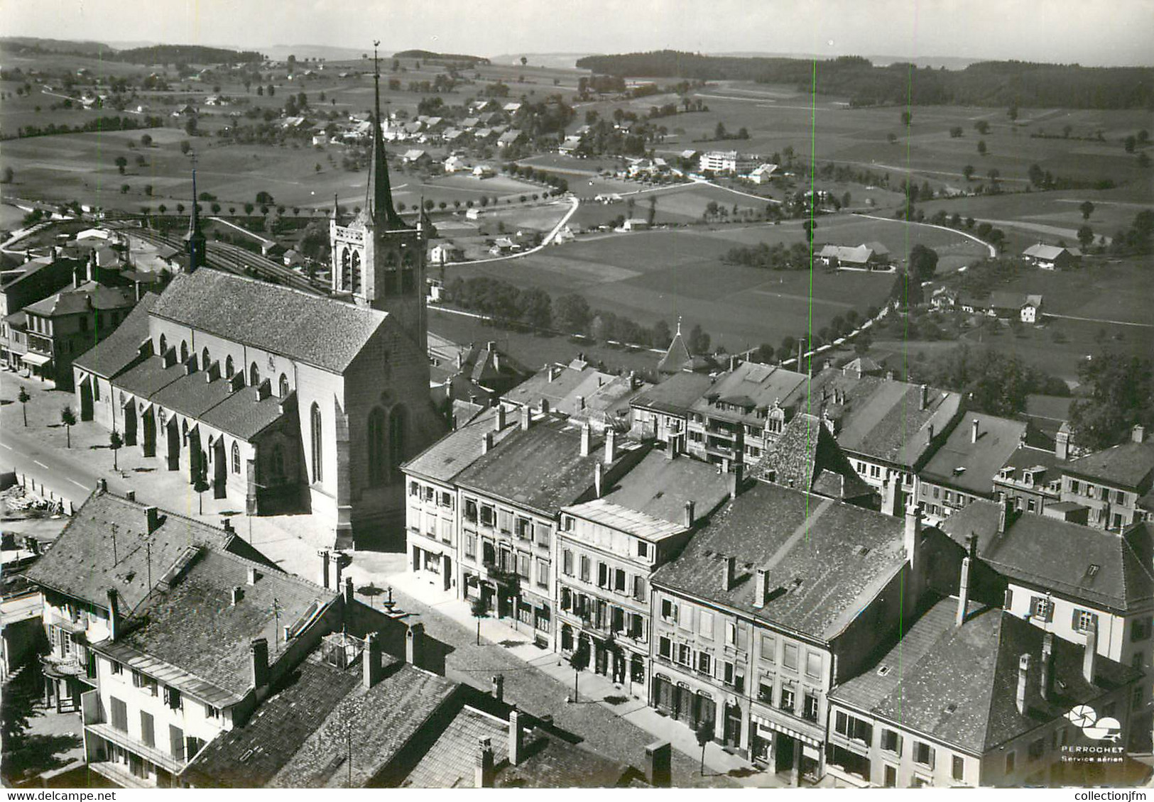 CPSM   SUISSE  "Romont " - Romont