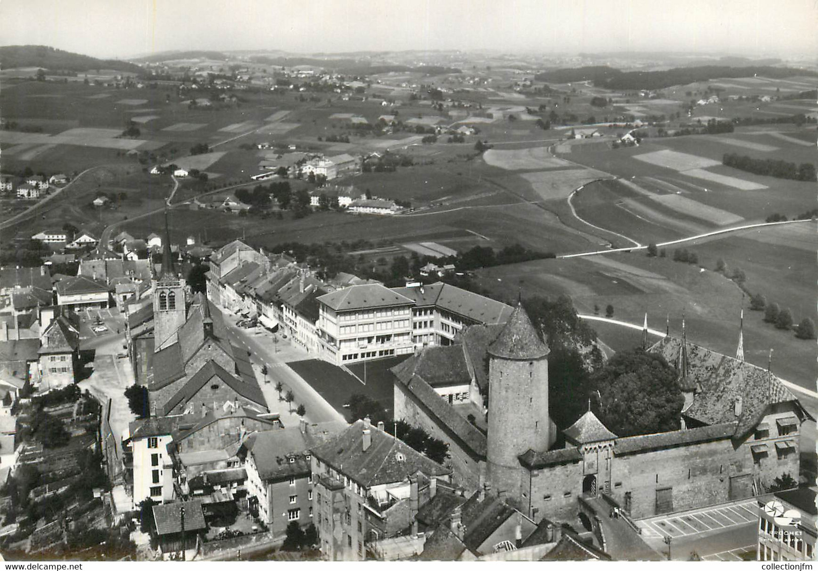 CPSM  SUISSE  " Romont " - Romont