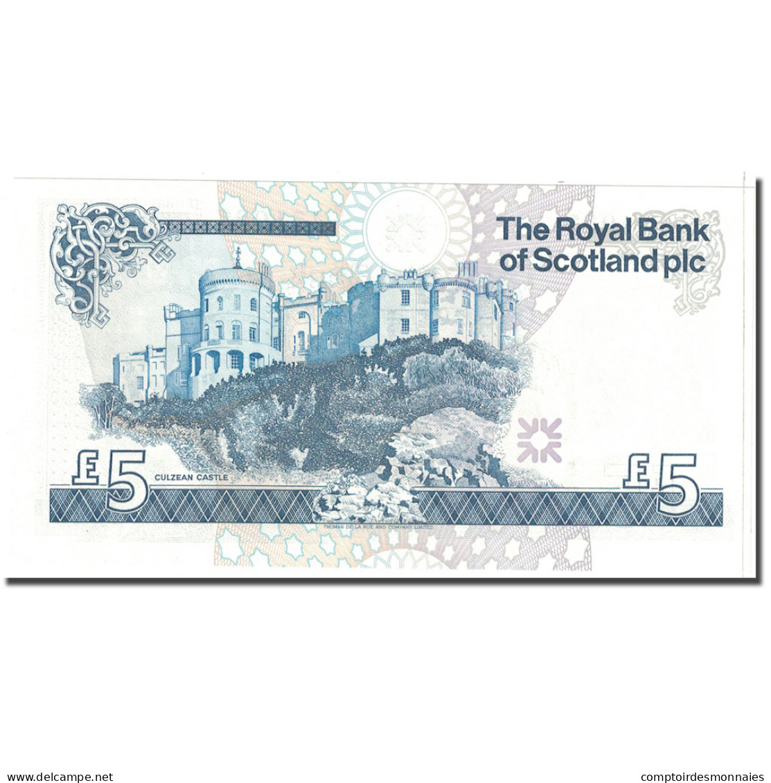 Billet, Scotland, 5 Pounds, 1994, 1994-03-23, KM:352b, SPL - 5 Pond