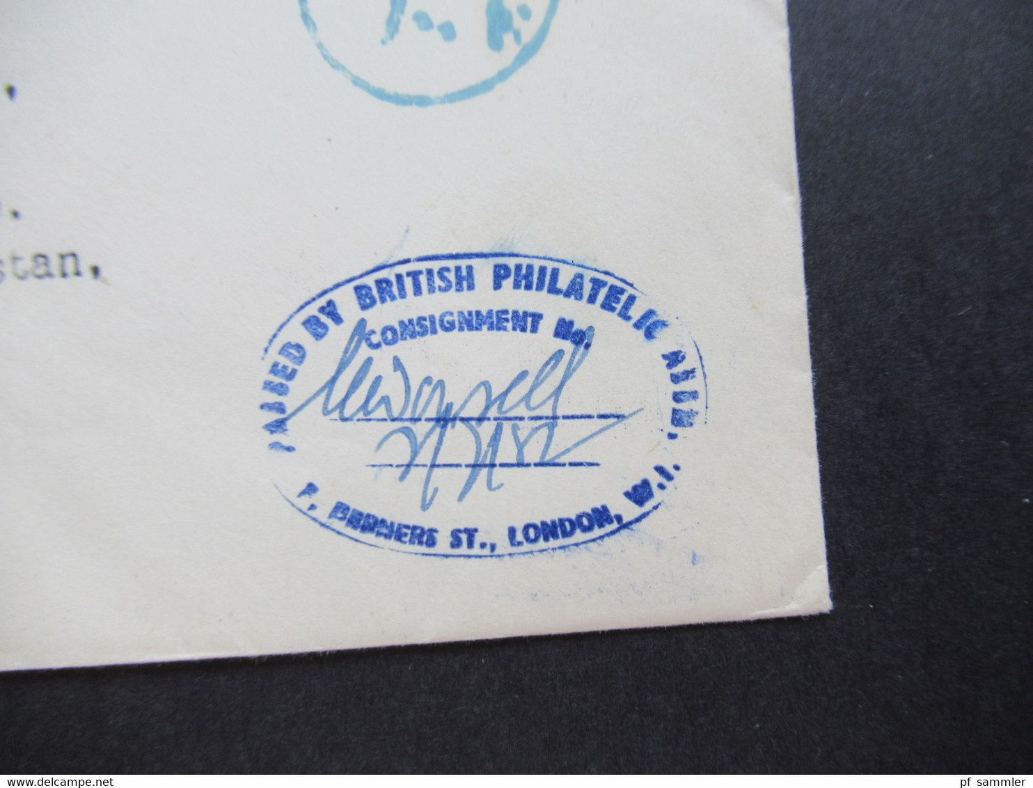 GB 1952 First Flight Between London And Cairo By BOAC Comet Jetliner Service Mit Ank. Stempel Und Unterschrift - Briefe U. Dokumente