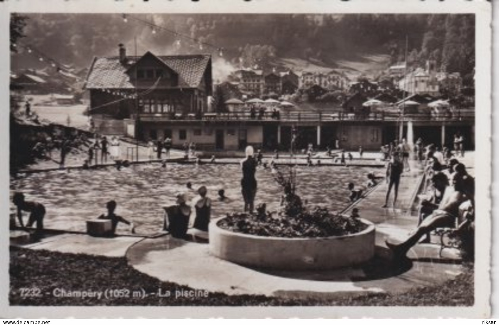 SUISSE(CHAMPERY) PISCINE - Champéry