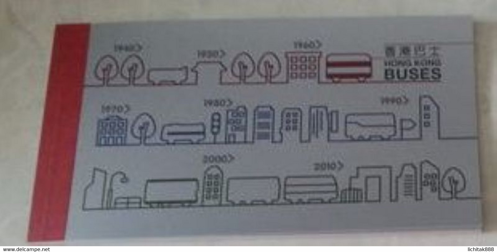 China Hong Kong 2013 Booklet Bus Transportation Stamps - Cuadernillos