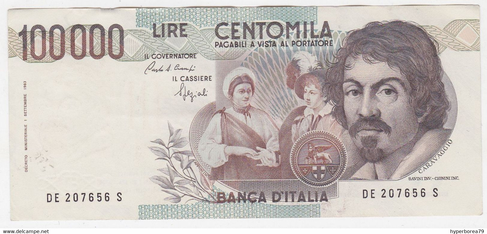 Italy P 110 B - 100,000 Lire 1.9.1983 - EF - 100000 Lire