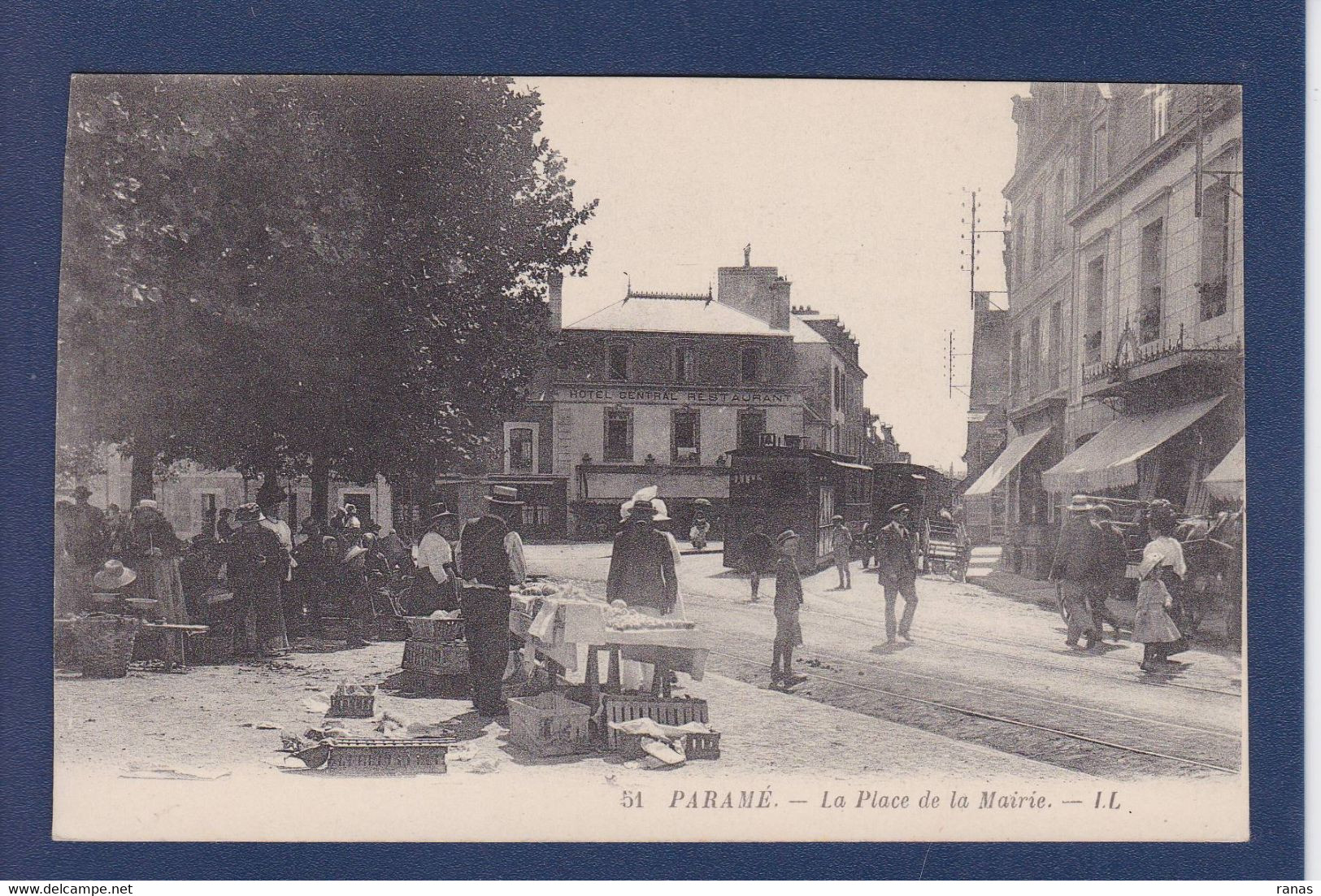 CPA [35] Ille Et Vilaine > Parame Train Chemin De Fer Tramway Marché Non Circulé - Parame